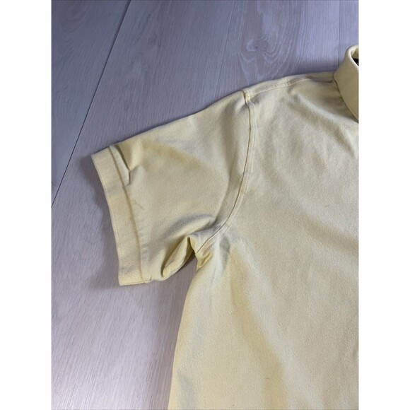 Tori Richard Shirt Men's 2XL Yellow Thinking Monkey Embroidered Logo Polo XXL - Picture 5 of 15